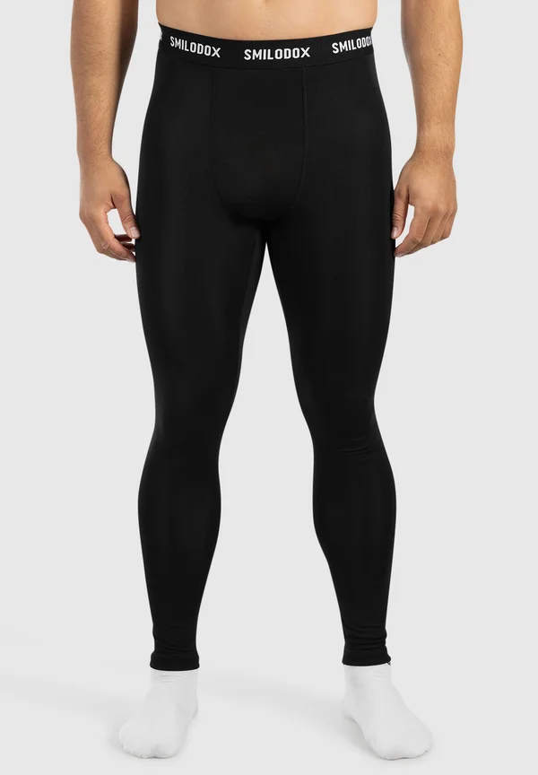ZEYN COMPRESSION RUNNING PANTS SPORT FITNESS - Base layer - schwarz