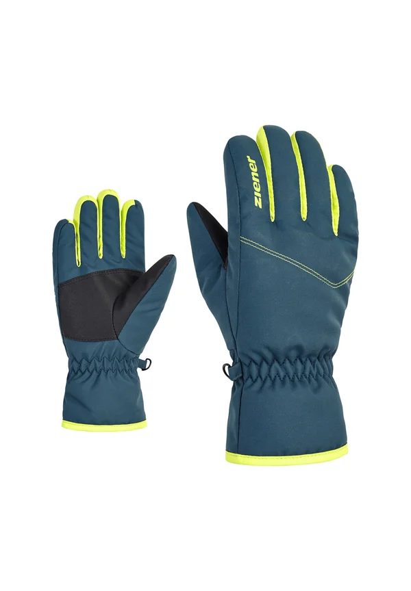 ZI - 1785 - Gloves - hale navy lime green