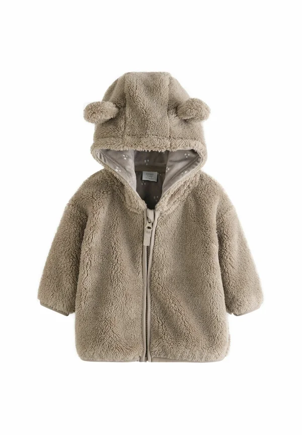 ZIP - Fleece jacket - mink brown