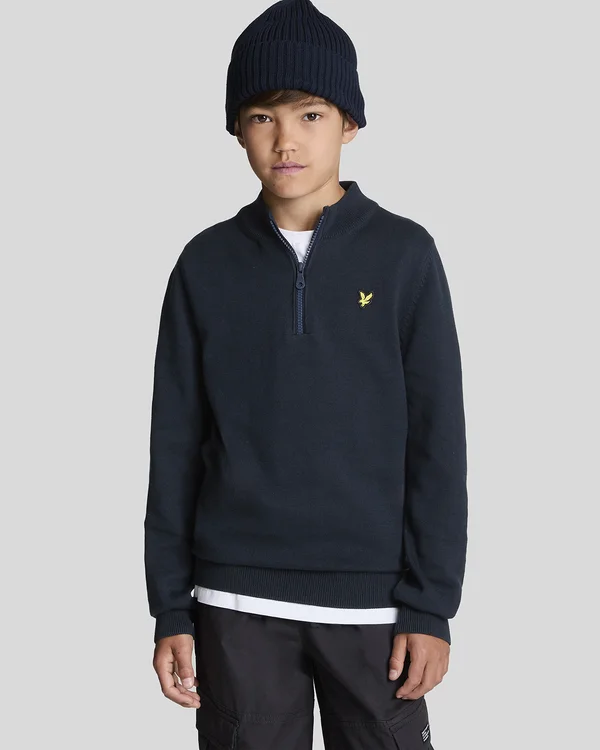 ZIP  - Jumper - dark navy