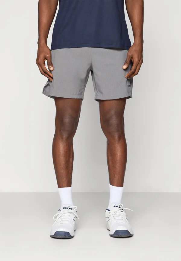 ZIP SHORTS - Sports shorts - grey