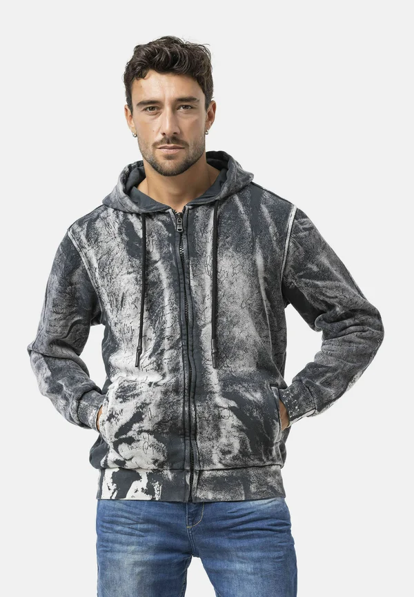 Zip-up sweatshirt - anthrazit