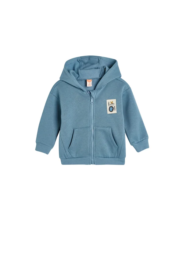 Zip-up sweatshirt - blue