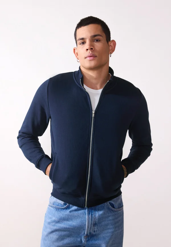 Zip-up sweatshirt - dark blue