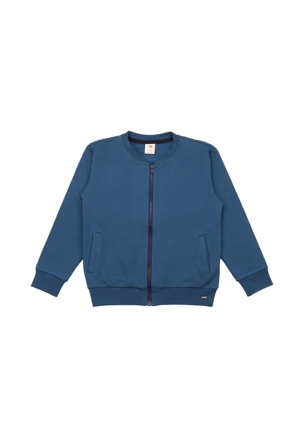 Zip-up sweatshirt - dunkel blau