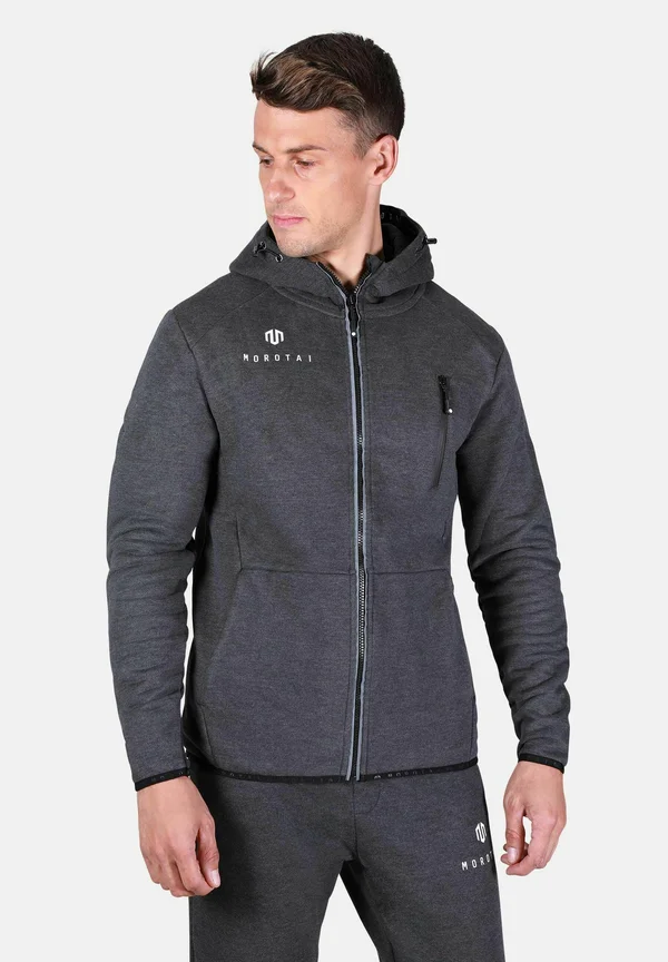 Zip-up sweatshirt - dunkelgrau