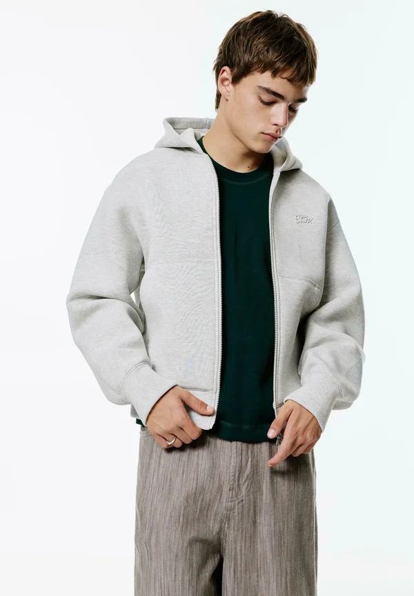Zip-up sweatshirt - grey