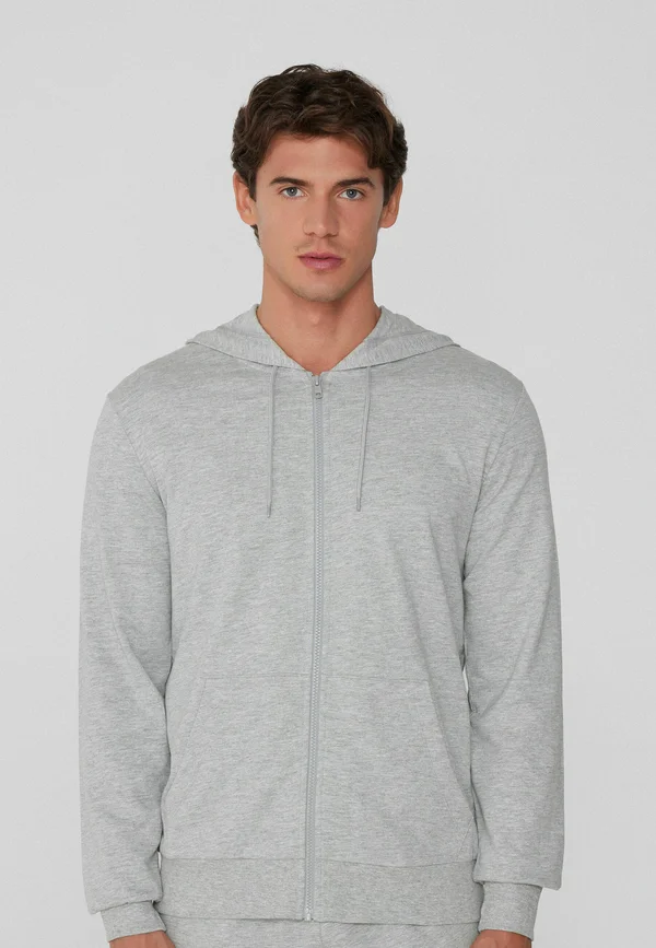 Zip-up sweatshirt - grey
