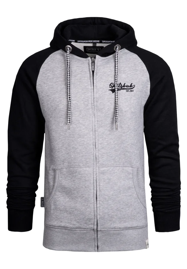 Zip-up sweatshirt - grey
