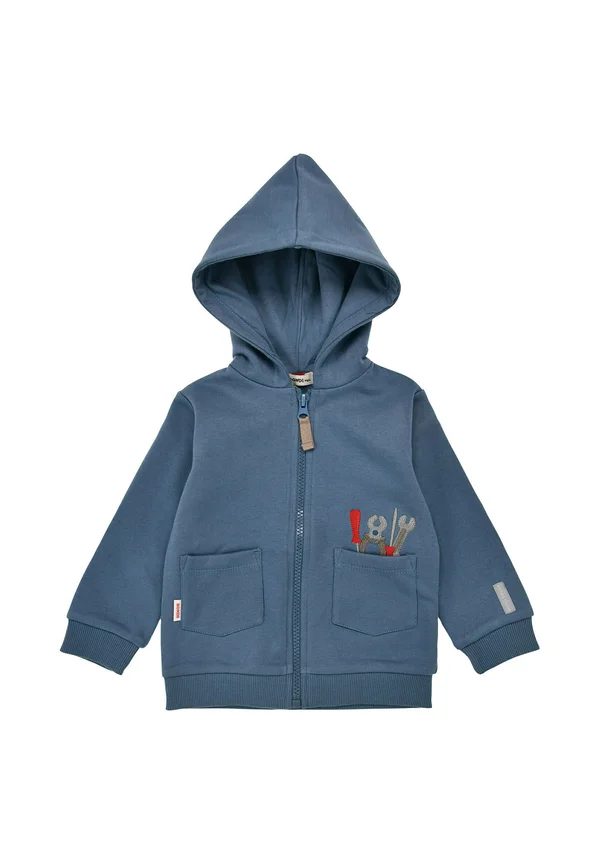 Zip-up sweatshirt - marine