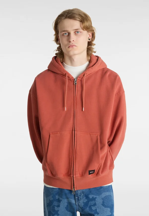 Zip-up sweatshirt - medium orange