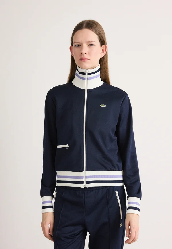Zip-up sweatshirt - navy blue