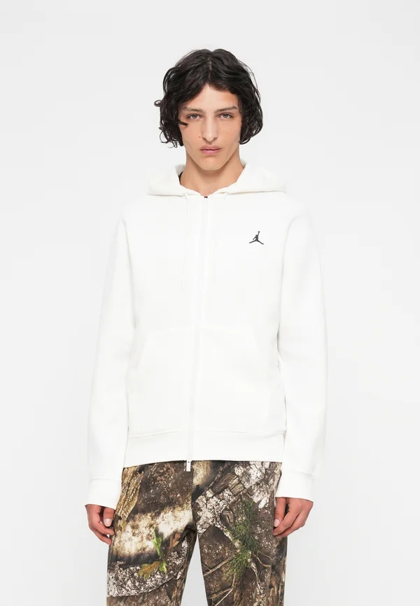Zip-up sweatshirt - off-white