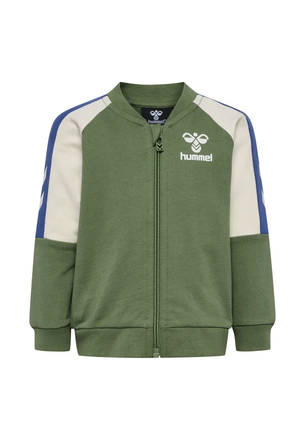 Zip-up sweatshirt - olivine