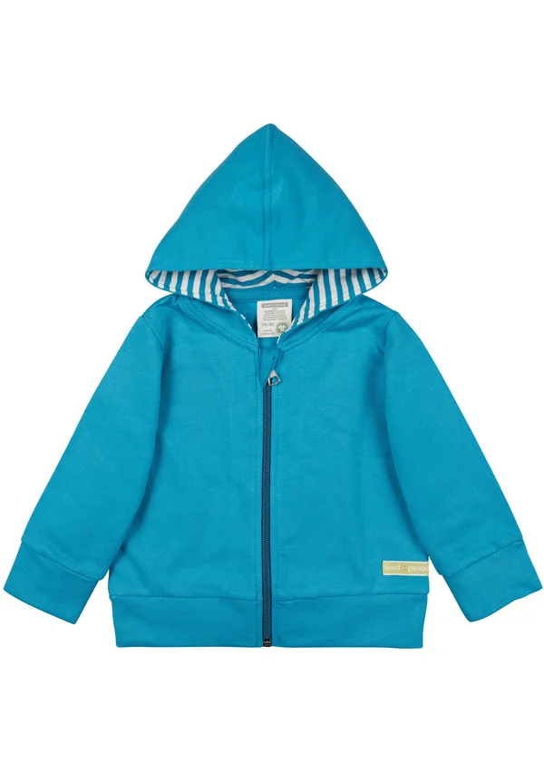 Zip-up sweatshirt - petrol