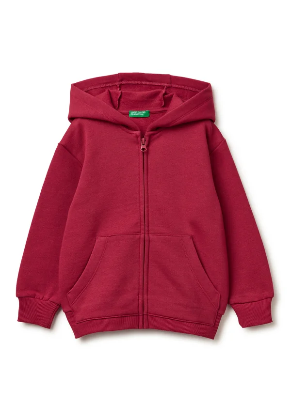 Zip-up sweatshirt - red