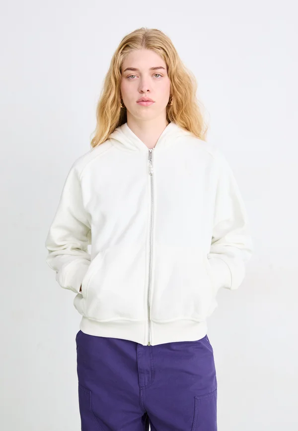 Zip-up sweatshirt - sail