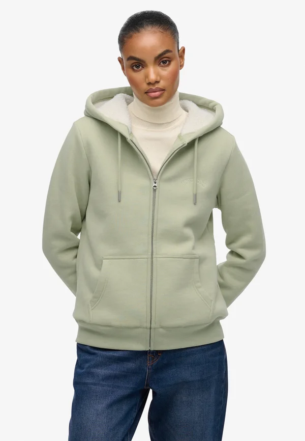 Zip-up sweatshirt - vert