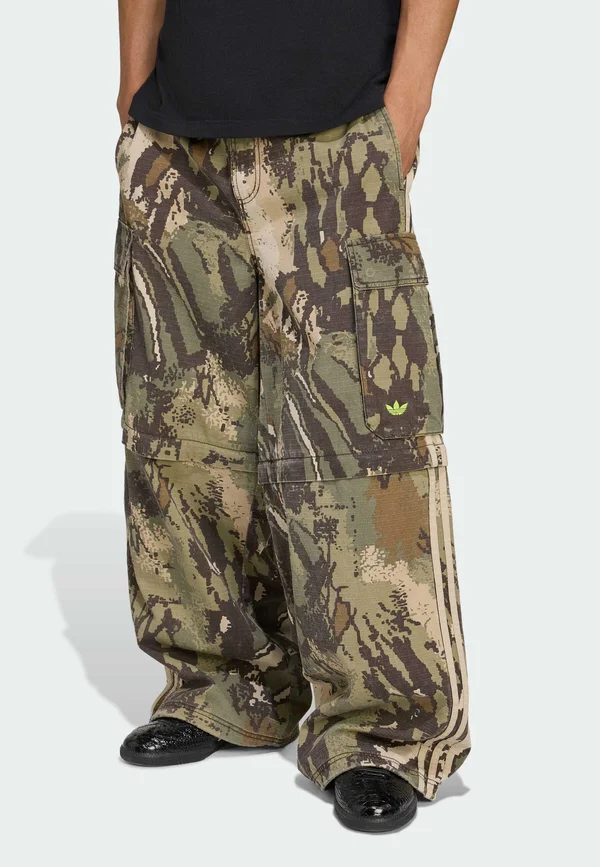 ZIPOFF - Cargo trousers - multicolor orbit green