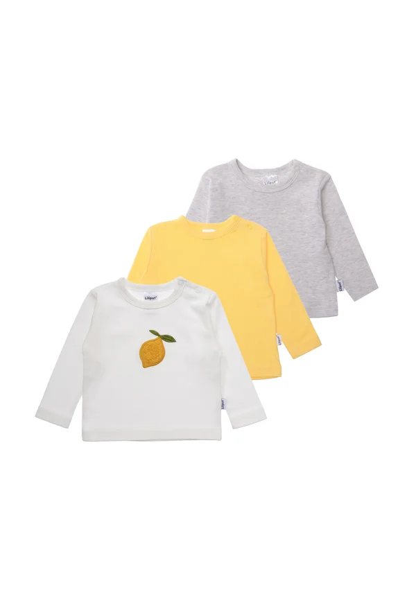 ZITRONE 3PACK - Long sleeved top - mehrfarbig