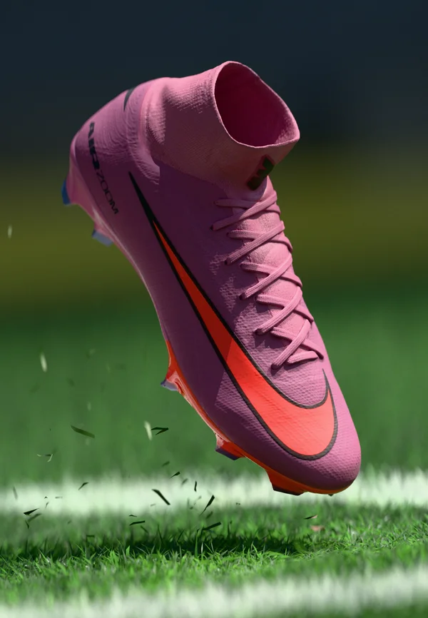 ZM 10 PRO FG - Firm-ground football boots - magic flamingo/black/total crimson