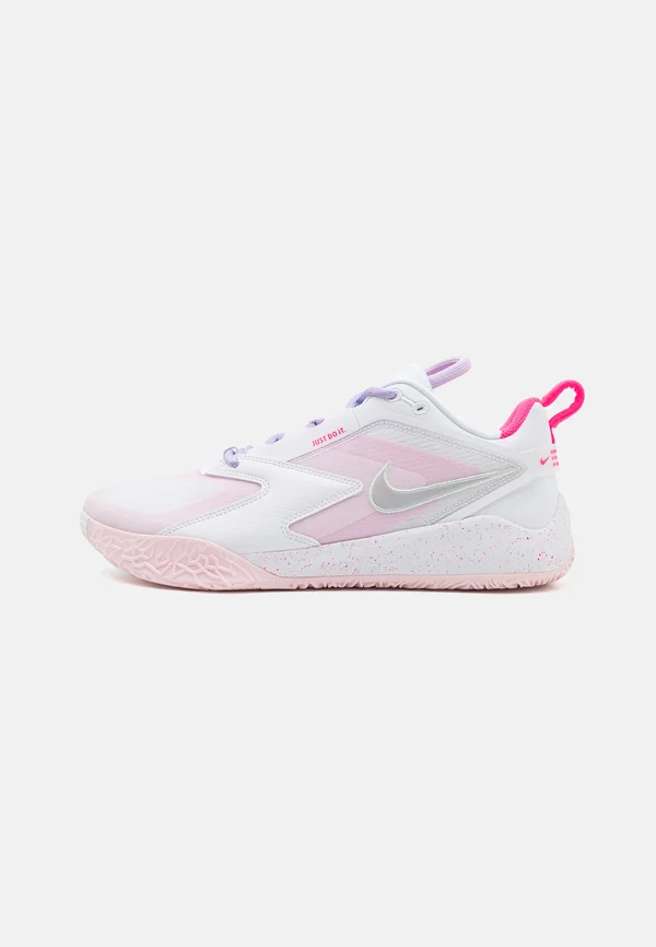 ZOOM HYPERACE 3 UNISEX - Volleyball shoes - white/hyper pink/mint foam/violet mist/pink foam