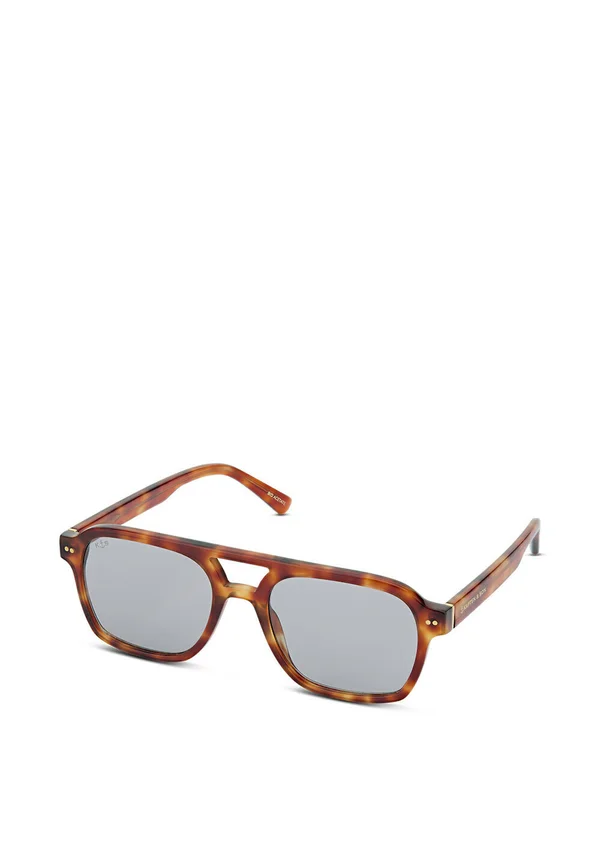ZURICH EDGE - Sunglasses - maple tortoise grey