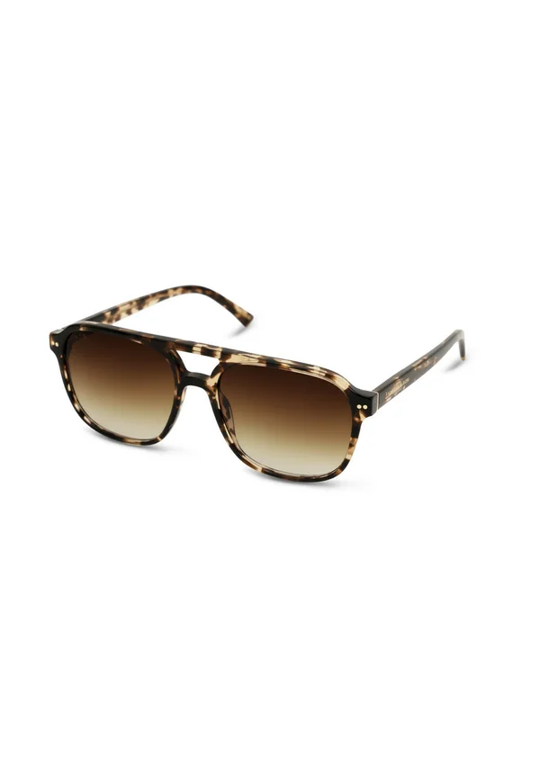 ZURICH OVERSIZE - Sunglasses - crystal tortoise brown