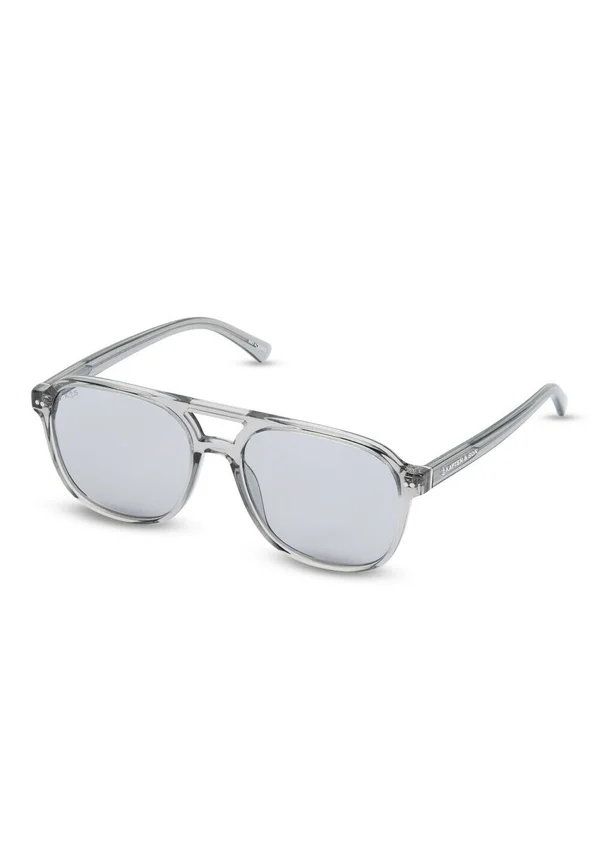 ZURICH OVERSIZE - Sunglasses - transparent grey