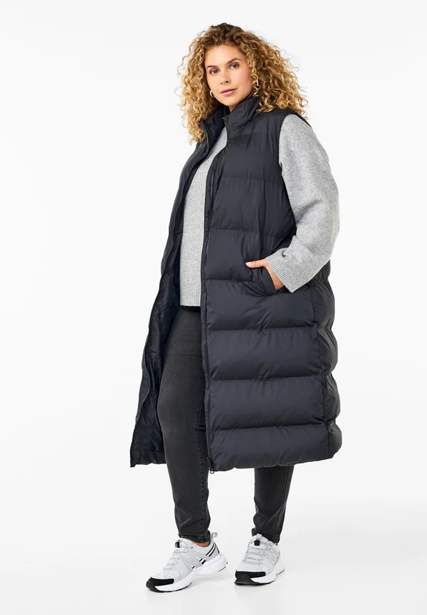 ZWEI WEGE - Waistcoat - black