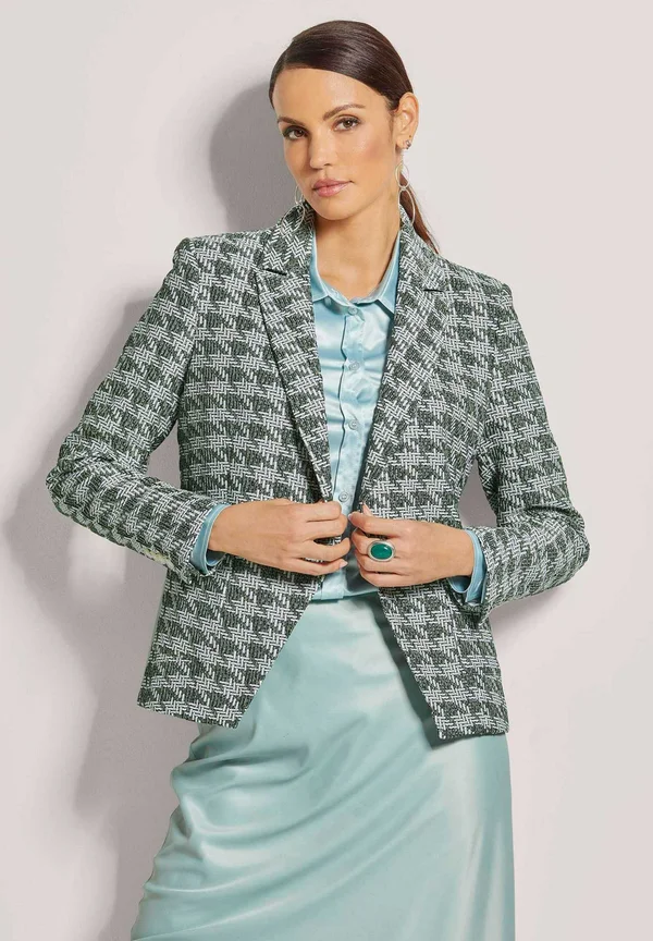ZWEIREIHIGER - Blazer - sage green natural white